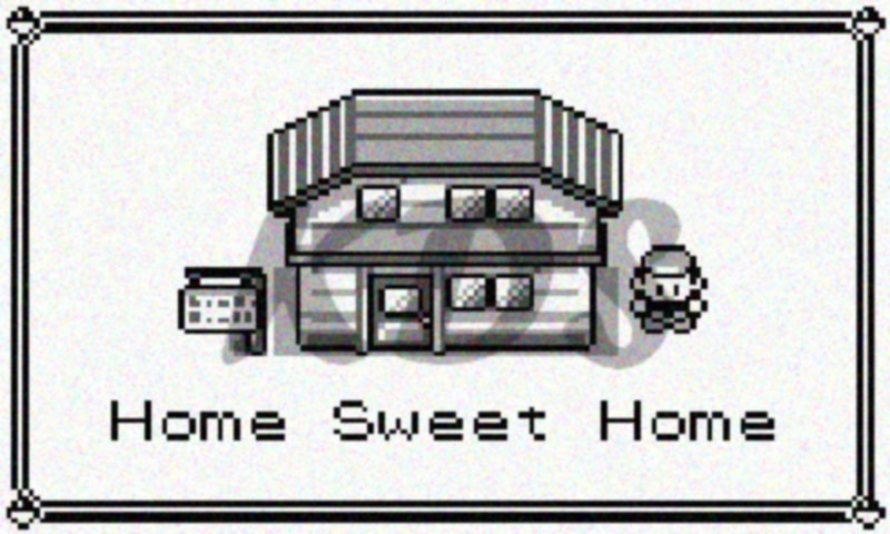 Home Sweet Home. The player's house.
